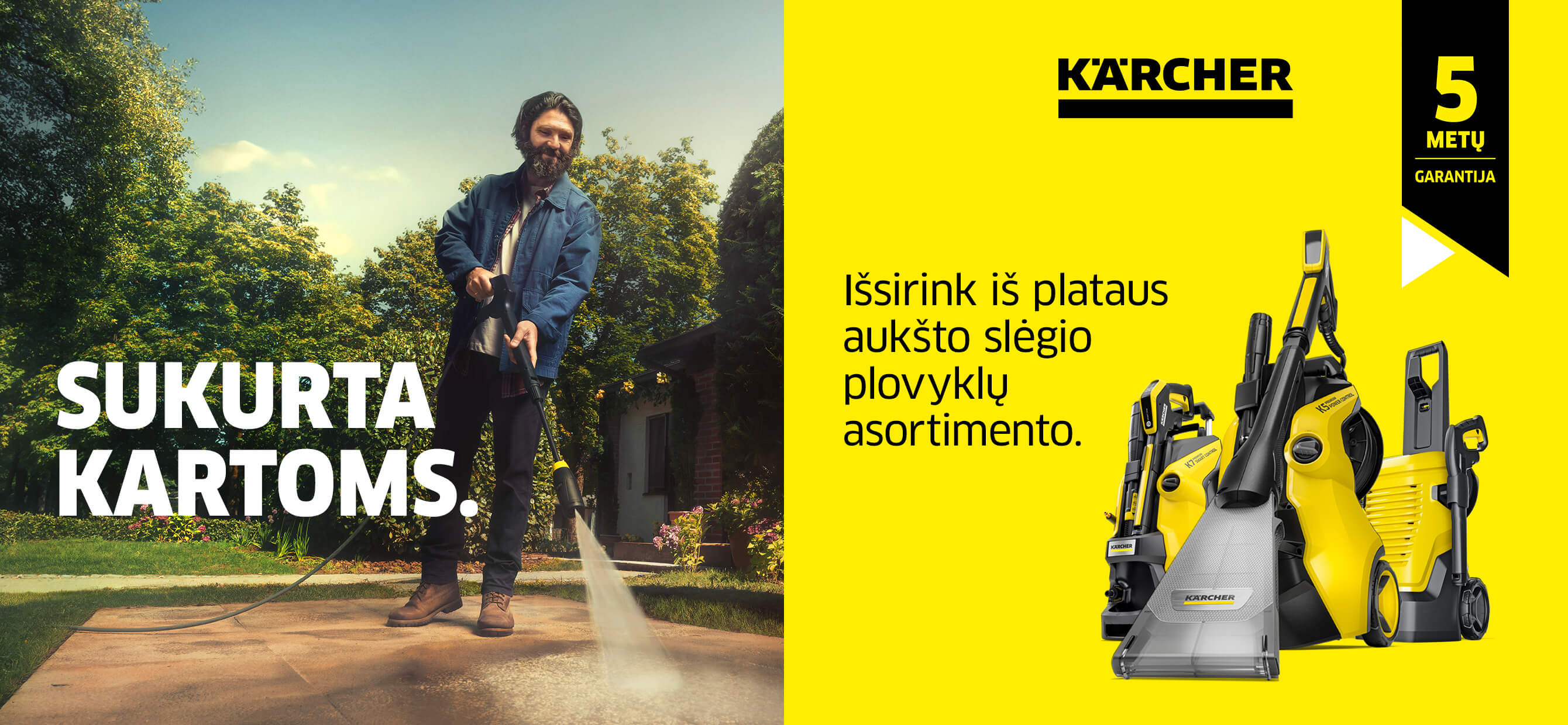 Karcher aukšto slėgio plovyklos Įrankiai.lt