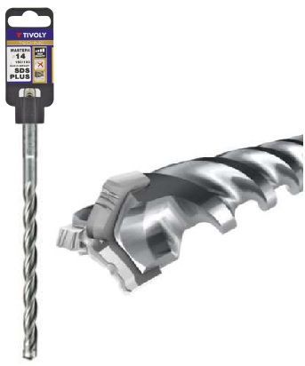 Grąžtas betonui Tivoly Technic Master 3 Heavy Duty; 16x250 mm; SDS-plus 