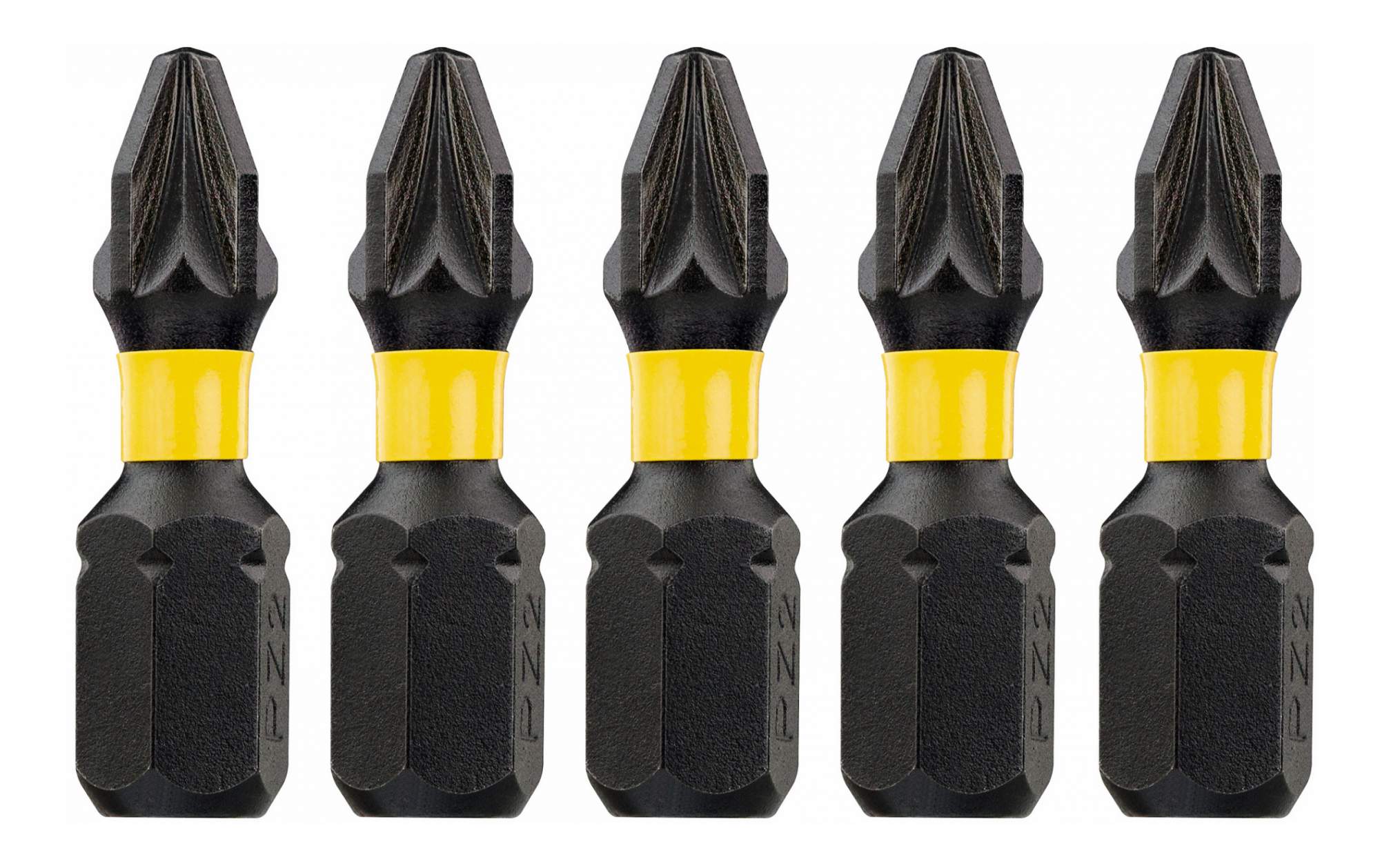 Smūginis sukimo antgalis DeWalt FLEXTORQ; PZ2; 25 mm; 5 vnt.