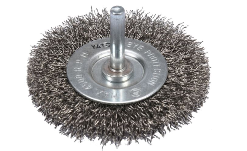 Vielinis apvalus šepetys Yato YT-47565; 50 mm