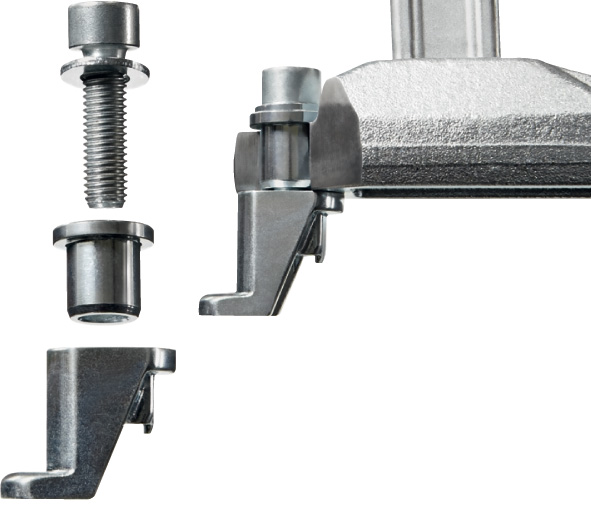 Laikiklis Bessey TW28H0; 28 mm