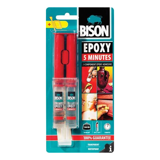 Klijai Bison 1586025 Epoxy 5 min; 24 ml