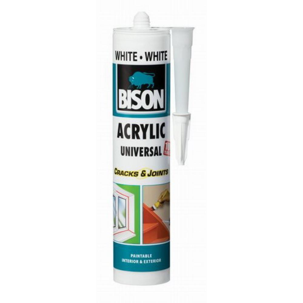 Sandariklis Bison 1591234 Acrylic Universal; 300 ml; baltas