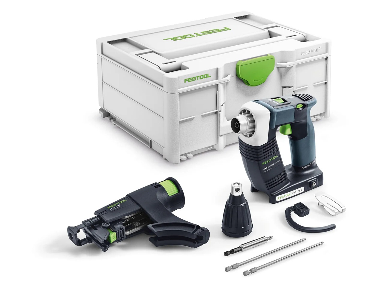 Juostinis suktuvas Festool DWC 18-4500 Basic DURADRIVE; 18 V (be akumuliatoriaus ir pakrovėjo)