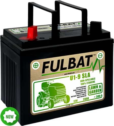 Akumuliatorius vejos traktoriams Fulbat U1-9 SLA su elektrolitu; 12 V; 28 Ah (naudota,...