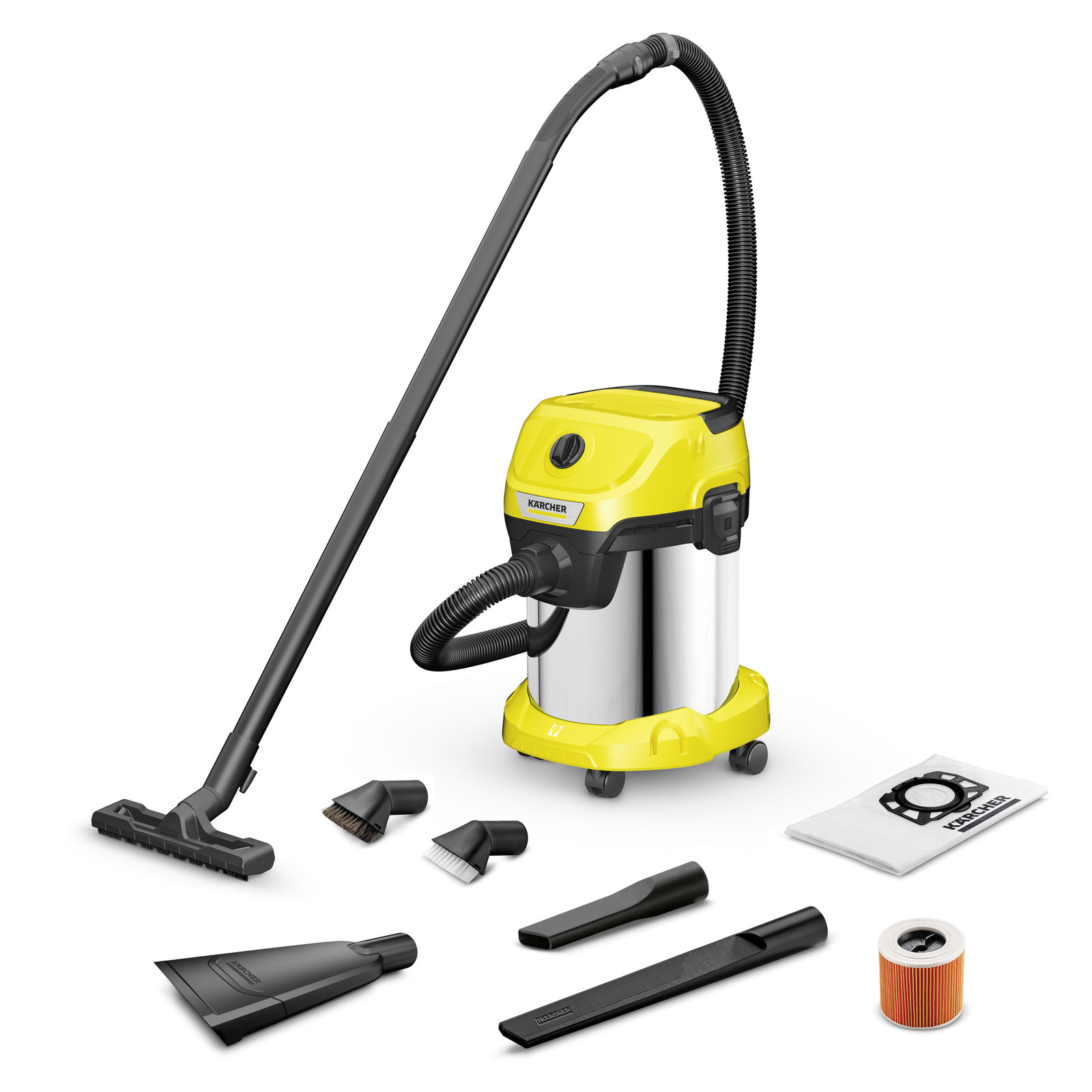 Sauso-drėgno valymo siurblys Karcher WD 3 S V-17/6/20 Car