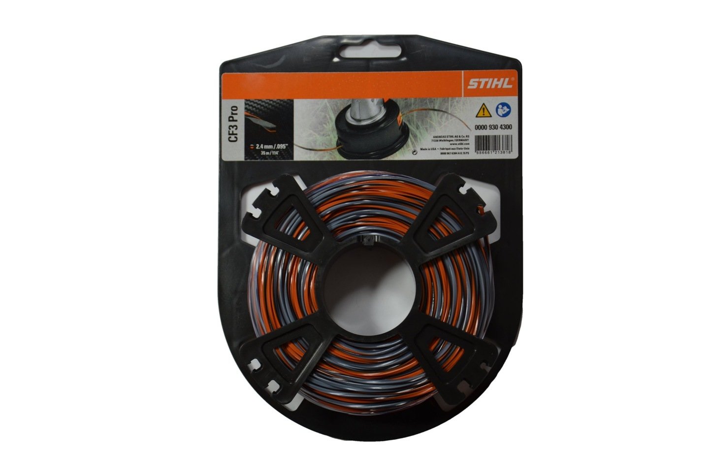 Pjovimo gija Stihl CF3 Pro; 2,4 mm x 35 m