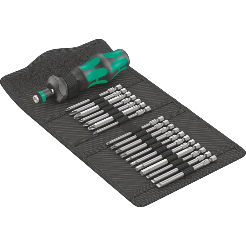 Atsuktuvų komplektas Wera KK Turbo; 19 vnt.