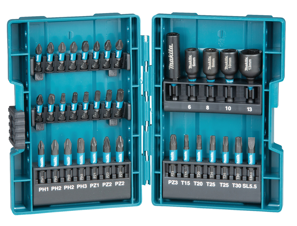 Sukimo antgalių komplektas Makita B-66880; 35 vnt.
