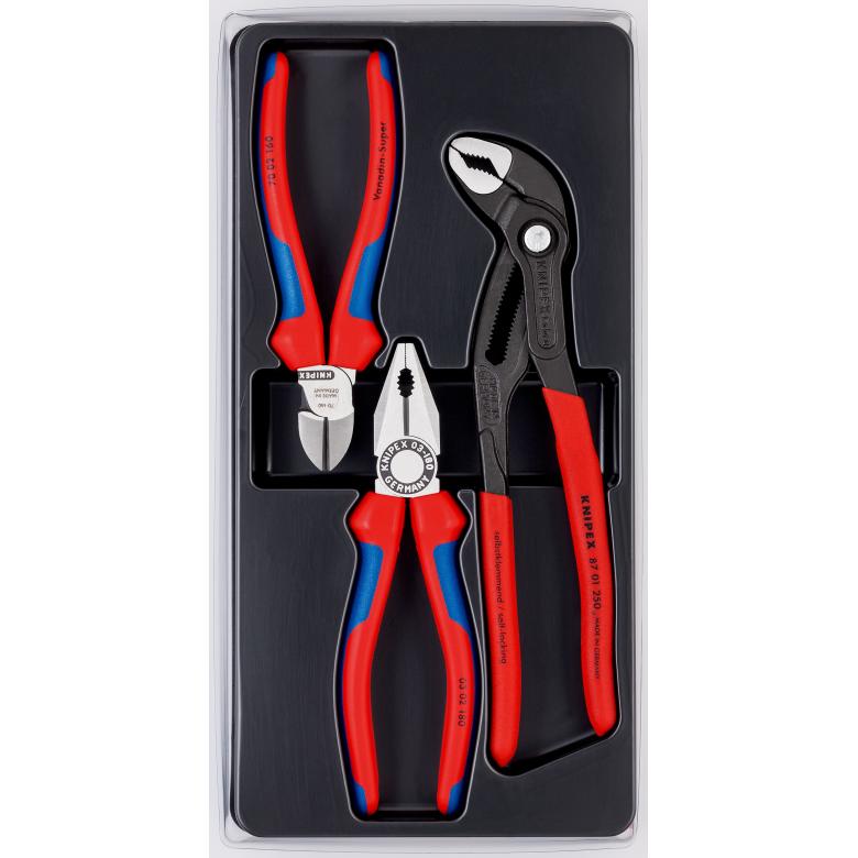Replių komplektas Knipex 002009V01; 3 vnt.