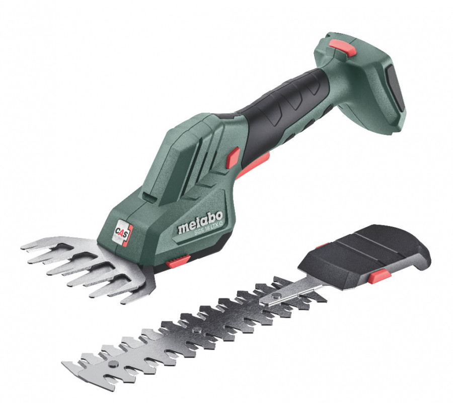 Gyvatvorių ir žolės žirklės Metabo SGS LTX Q; 18 V (be akumuliatoriaus ir pakrovėjo)