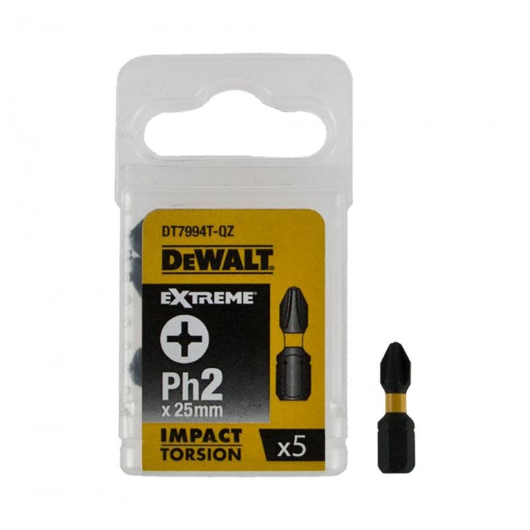 Sukimo antgalis DeWalt DT7994T-QZ; PH2; 5 vnt.
