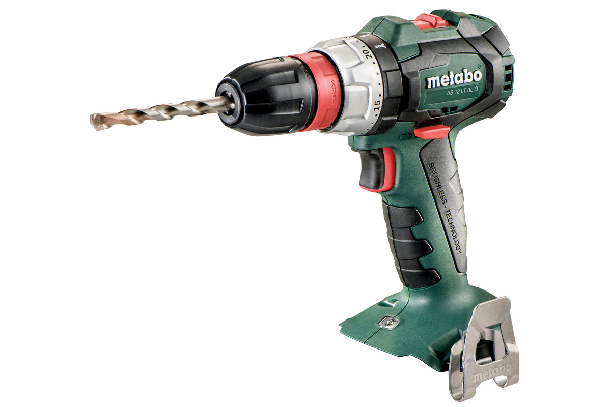 Suktuvas-gręžtuvas Metabo BS 18 LT BL Quick; 18 V (be akumuliatoriaus ir pakrovėjo)