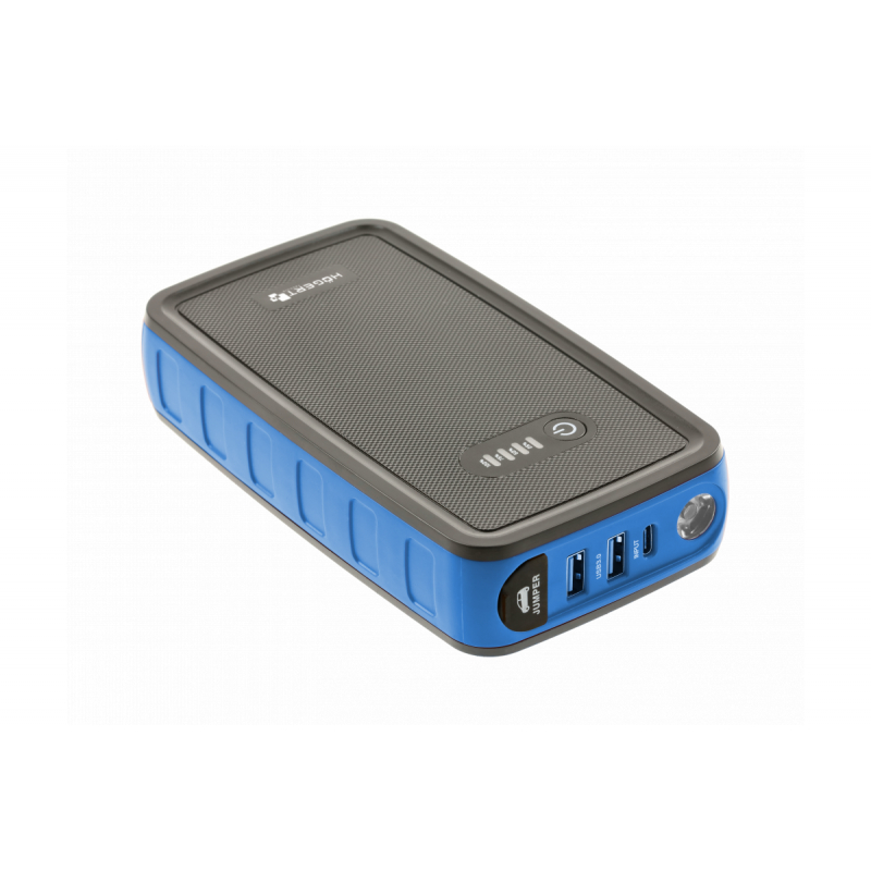 Automobilių akumuliatorių pakrovėjas/užvedimo prietaisas Hogert HT8G622; 12 V; 400 A; 10,6 Ah