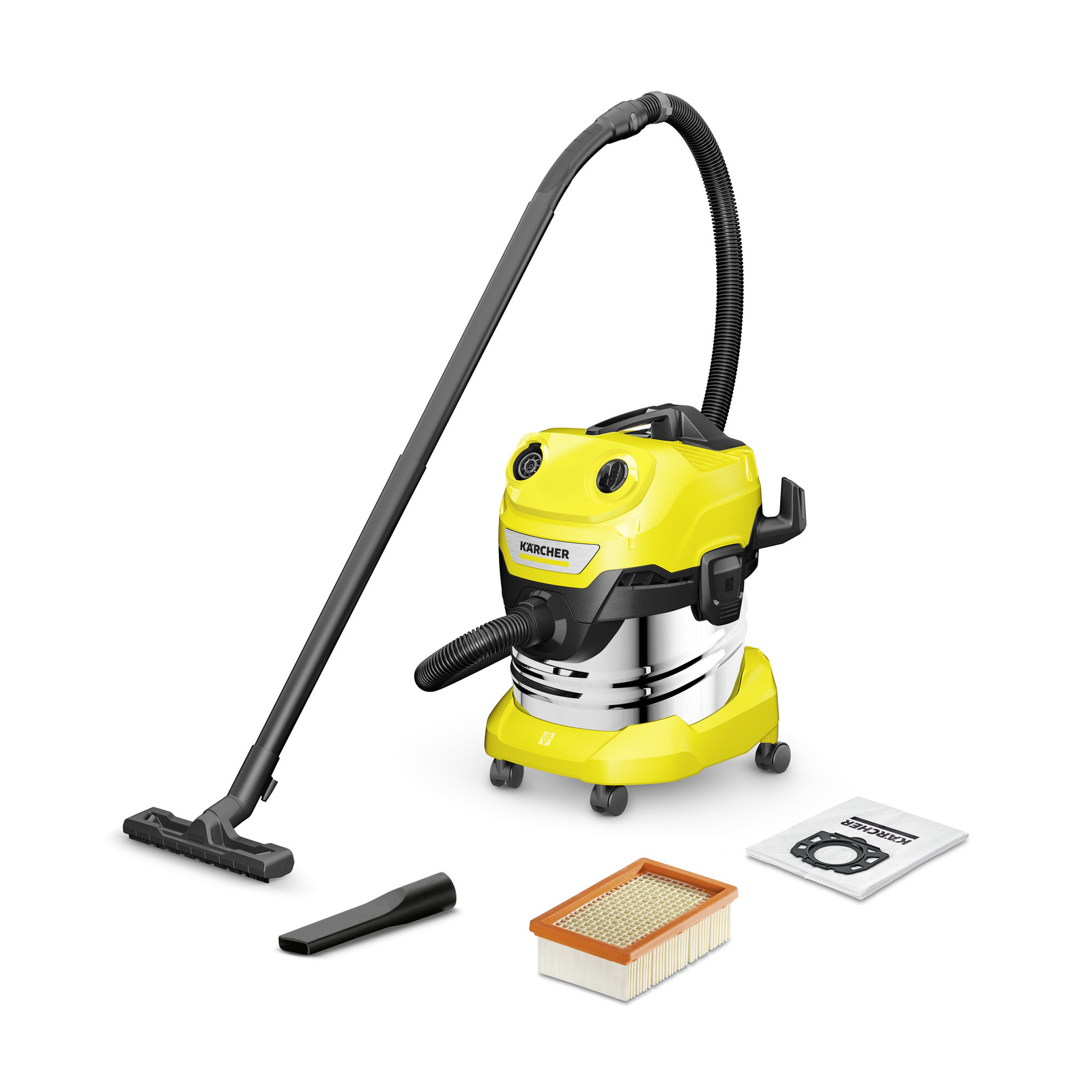 Sauso-drėgno valymo siurblys Karcher WD 4 S V-20/5/22; 1000 W