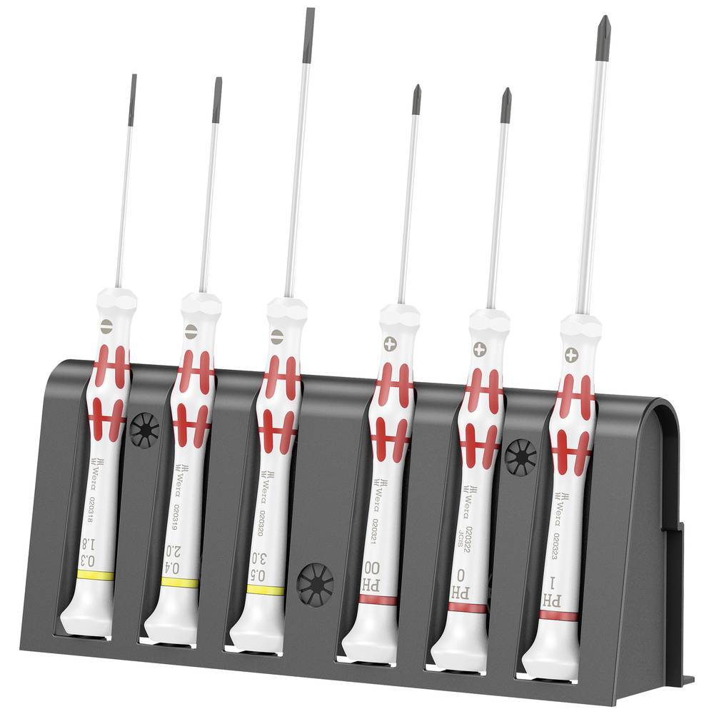 Atsuktuvų komplektas Wera Kraftform Micro Special Edition 1; 6 vnt.