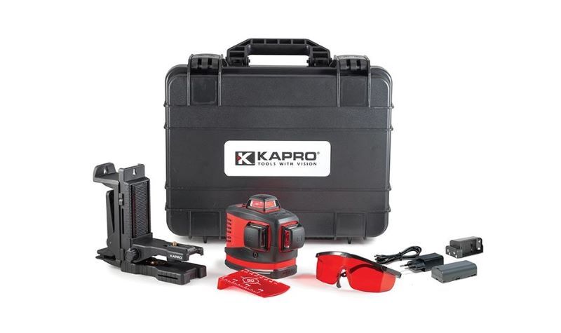 Kryžminis lazerinis nivelyras Kapro 883H ProLaser 3D + priedai