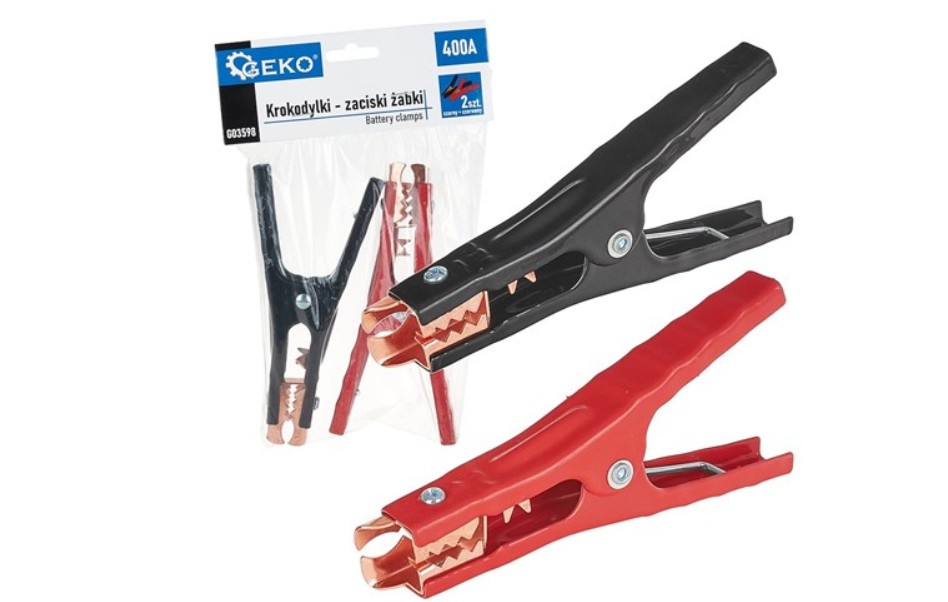 Užvedimo laidų gnybtai Geko G03598; 400 A