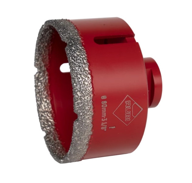 Deimantinė gręžimo karūna Rubi 57904; 80 mm