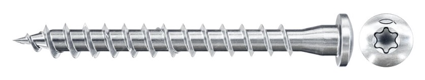 Medvaržtis Fischer FPF-PT ZPF; 5,0x50 mm; TX20; 200 vnt.