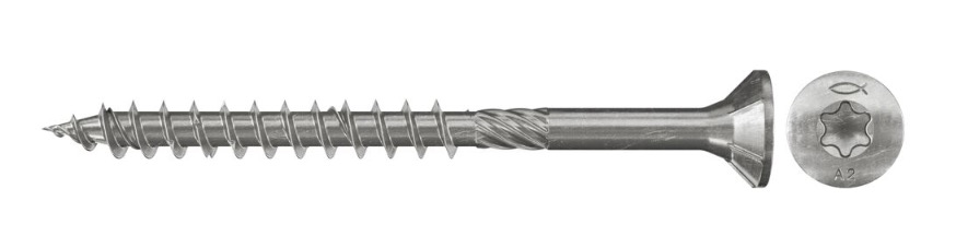 Medvaržtis Fischer FPF-ST P; 4,5x60 mm; TX20; 100 vnt.