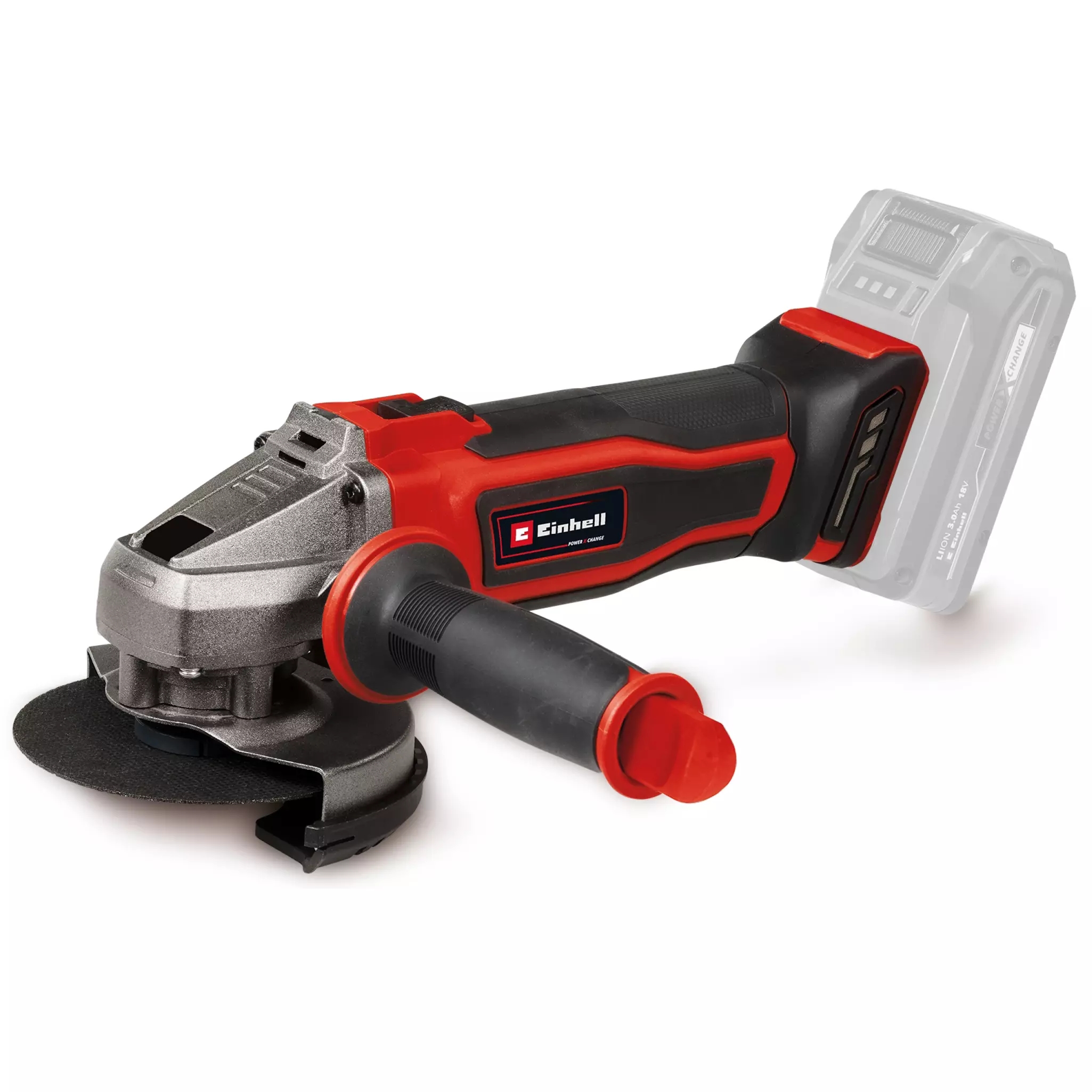 Kampinis šlifuoklis Einhell TE-AG 18/125-2 Li - Solo; 18 V (be akumuliatoriaus ir...