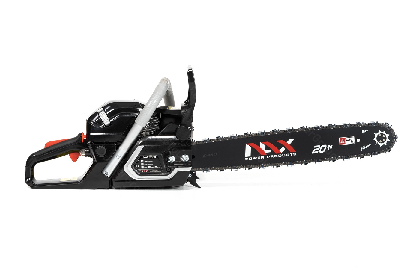 Grandininis pjūklas Nac NAX500C; 2,7 kW; 50,8 cm juosta; benzininis