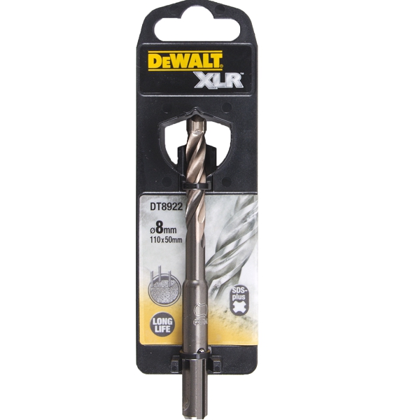 Grąžtas betonui DeWalt XLR; 8x110 mm; SDS-plus 