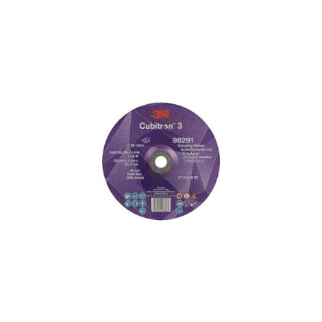 Šlifavimo diskas 3M Cubitron 3 A36 R BF; 230x7 mm