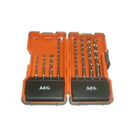 Grąžtų rinkinys AEG 4932352236; 5-12 mm; SDS-plus; 8 vnt.