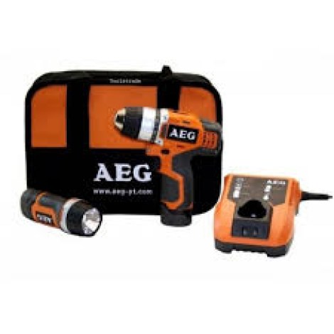 Suktuvas-gręžtuvas AEG BS 12 C2 LI-152BF; 12 V; 2x1,5 Ah akum.