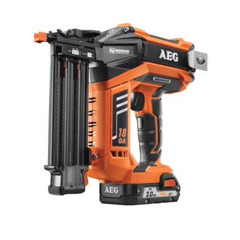 Viniakalė AEG B18N18 LI-201C; 18 V; 2x2,0 Ah akum.
