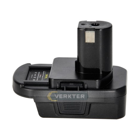 Akumuliatorių adapteris Ahlio; Dewalt/Milwaukee į Ryobi; skirtas tik 18 V