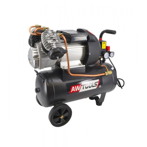 Tepalinis oro kompresorius AWTools AW10005; 230 V; 2,2 kW; 8 bar; 100 l 