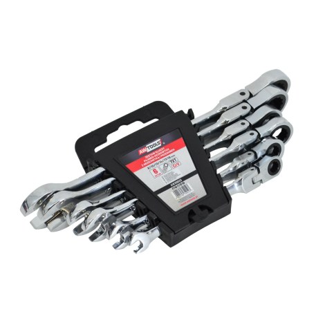 Terkšlinis veržliaraktis AWTools AW39933; 8-19 mm; 6 vnt.