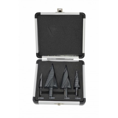 Pakopinis grąžtas AWTools AW40964; HSS; 4-39 mm; 4 vnt.