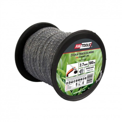 Pjovimo gija AWTools AW70148; (2,7 mm/100 m) 