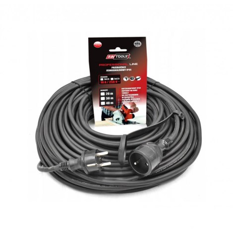 Kabelis AWTools AW70243; IP44; 5x2,5 mm²; 30 m 