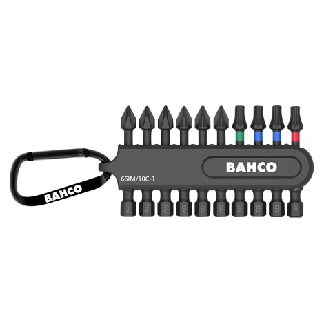 Sukimo antgalių komplektas Bahco 66IM/10C-1; 10 vnt.