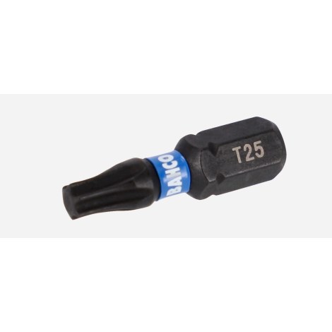 Smūginis sukimo antgalis Bahco 66IM/T25C-10P; T25; 25 mm; 10 vnt.