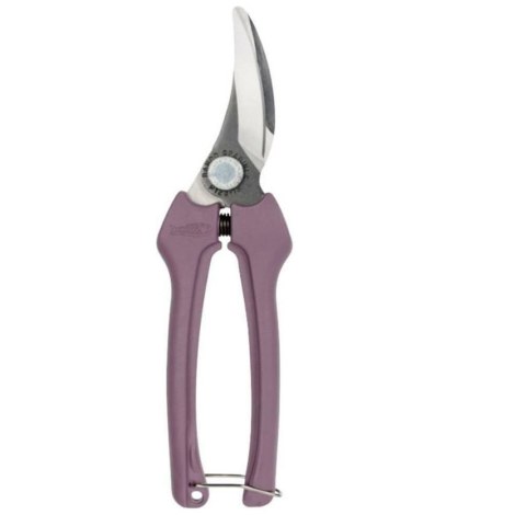 Sekatorius prasilenkiančiais ašmenimis Bahco P123-LILAC-B6; 190 mm