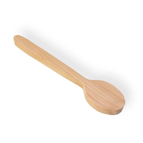 Medinis šaukšto ruošinys BeaverCraft B10 cherry; 400x70x25 mm; drožinėjimui
