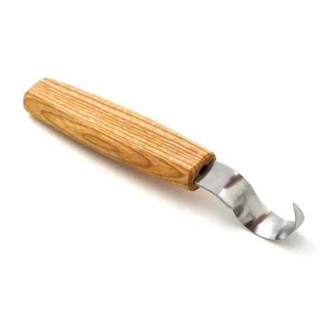 Peilis BeaverCraft SK1L; 25 mm; medinio šaukšto drožinėjimui (kairiarankiams)