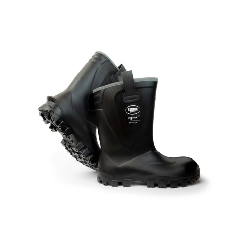 Guminiai batai Bekina RigliteX Solid Grip S5; 43; juodos spalvos