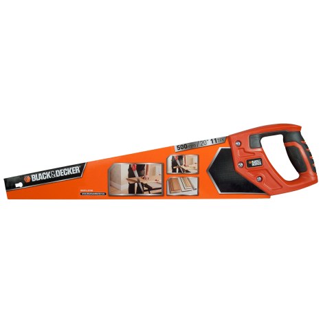 Rankinis pjūklas Black&Decker; 500 mm medienai