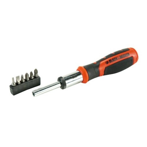 Rankena atsuktuvui Black&Decker BDHT0-62129 + sukimo antgaliai