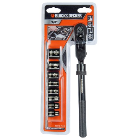 Galvučių komplektas Black&Decker; 9 vnt.