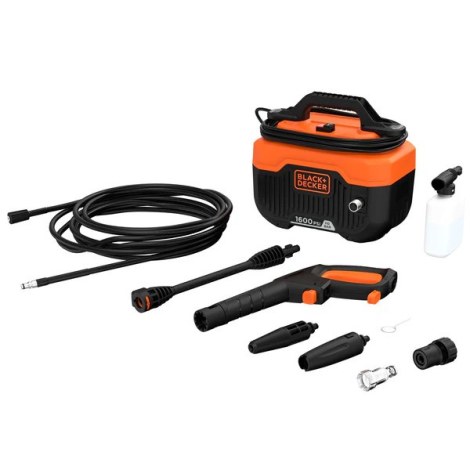 Aukšto slėgio plovimo įrenginys Black & Decker BEPW1300H-QS; 1300 W