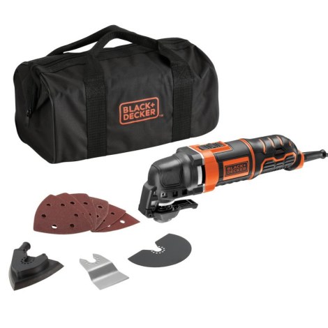 Daugiafunkcinis įrankis Black&Decker MT280BA + priedai