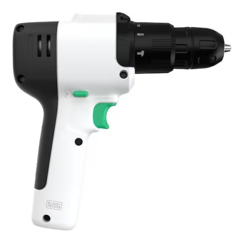 Suktuvas-gręžtuvas Black & Decker REVHD12C-QW; 12 V; 1,5 Ah akum.